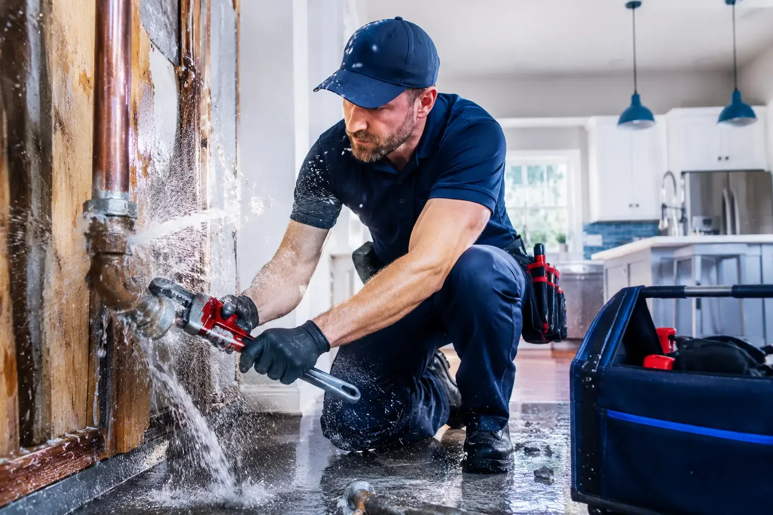 Local emergency pipe repair professionals in Evansville, IL